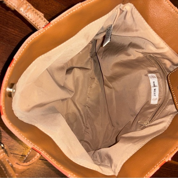 Vintage Nine West Geometric Shoulder Bag - Picture 3 of 4